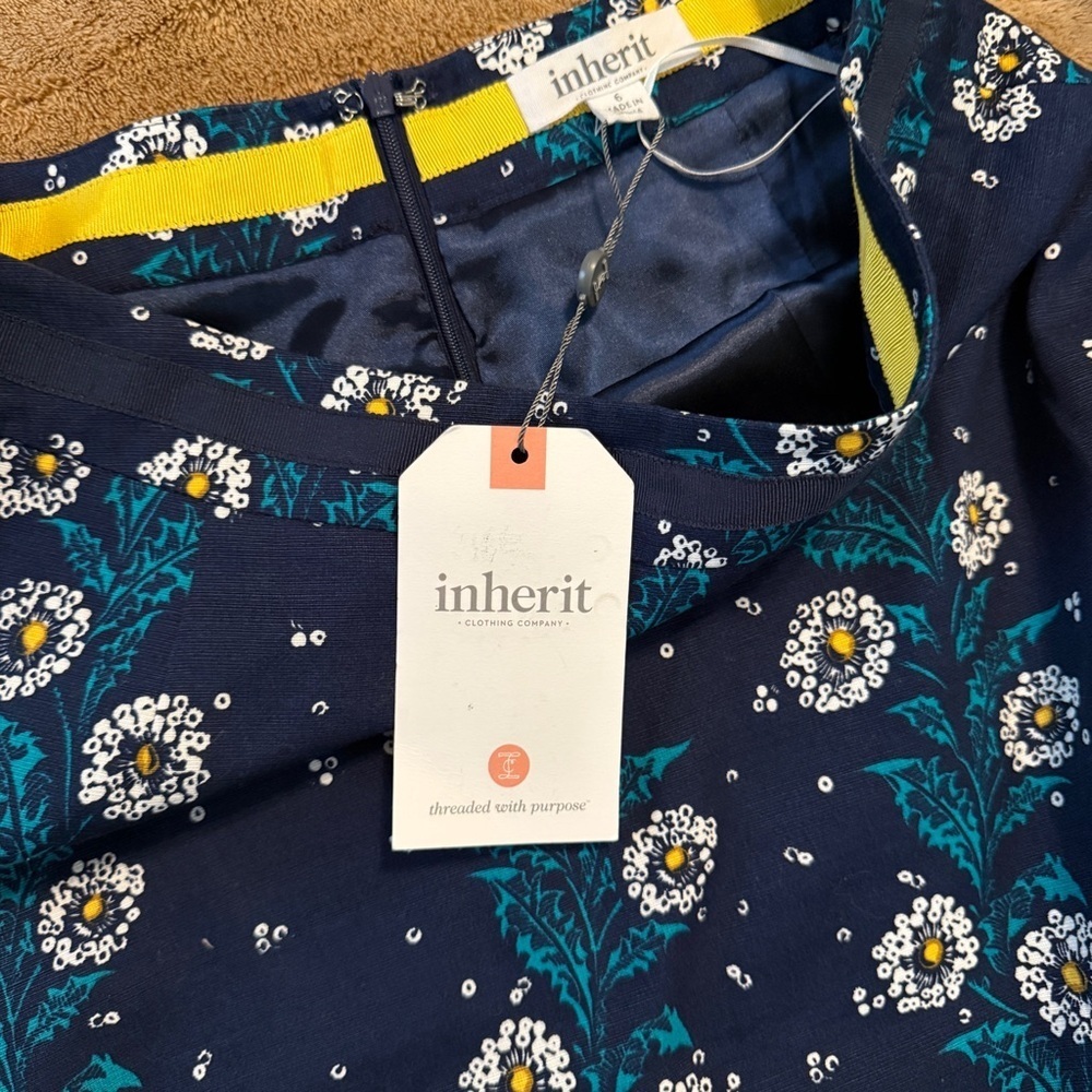 🌺𝗡𝗪𝗧:𝗜𝗡𝗛𝗘𝗥𝗜𝗧 𝗕𝗥𝗢𝗢𝗞𝗘 FLORAL 𝗠𝗜𝗗𝗜 𝗦𝗞𝗜𝗥𝗧 - Picture 6 of 10